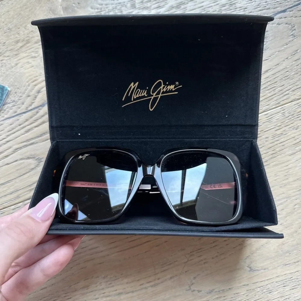 Maui Jim Pool Side MJ 838 10 Tortoise Frame + Maui Rose Polarized Matte Bronze
